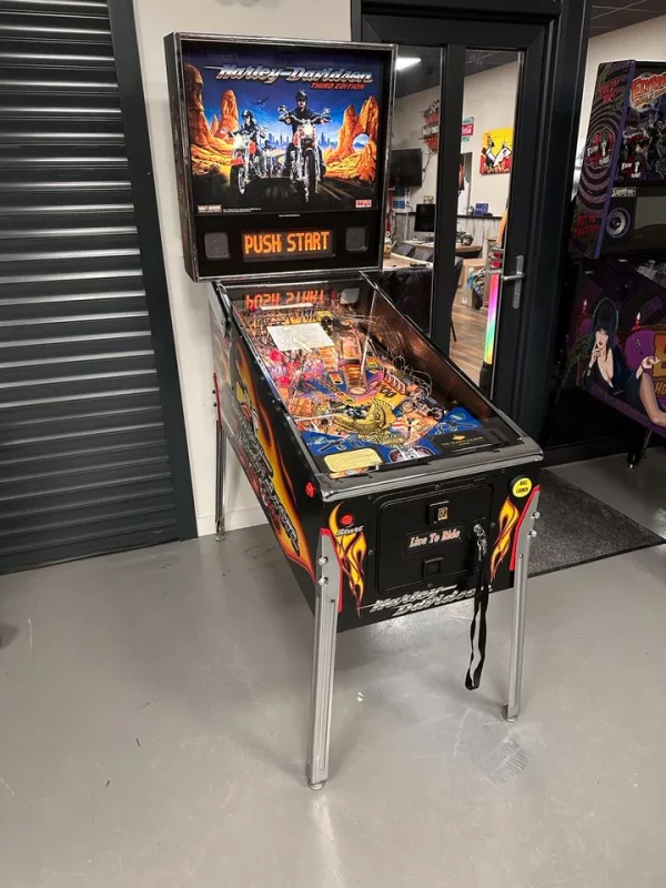 harley davidson 3rd edition pinball